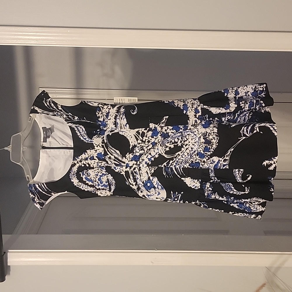 Per se blue floral dress